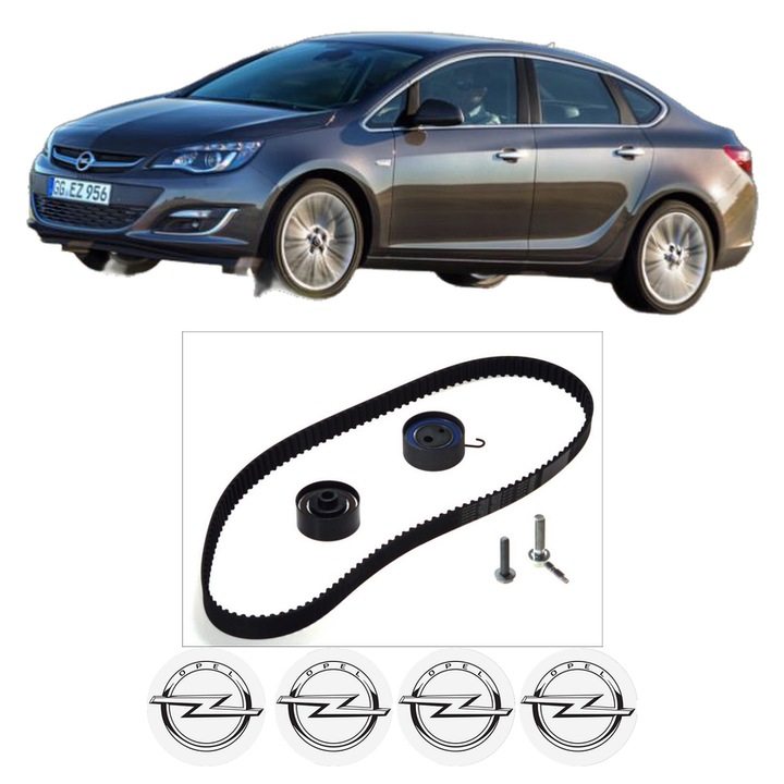 Set kit distributie OPEL ASTRA J Saloon 1.7 CDTI din 2012-2015 KW 74 CP 101 CMC 1686, Auto, SKF, 4 Stickere auto cu OPEL