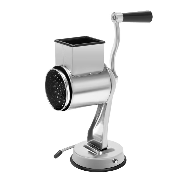 Razatoare manuala, 5 lame, design robust, argintie, 22.4cm