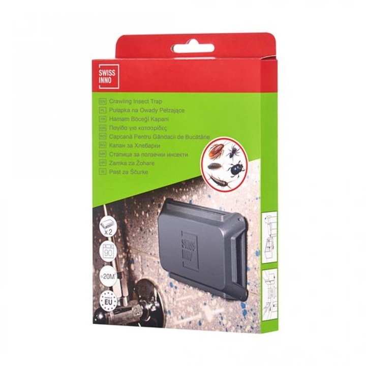 Capcana pentru insecte taratoare, Swissino Cockroach Trap, set 2 bucati