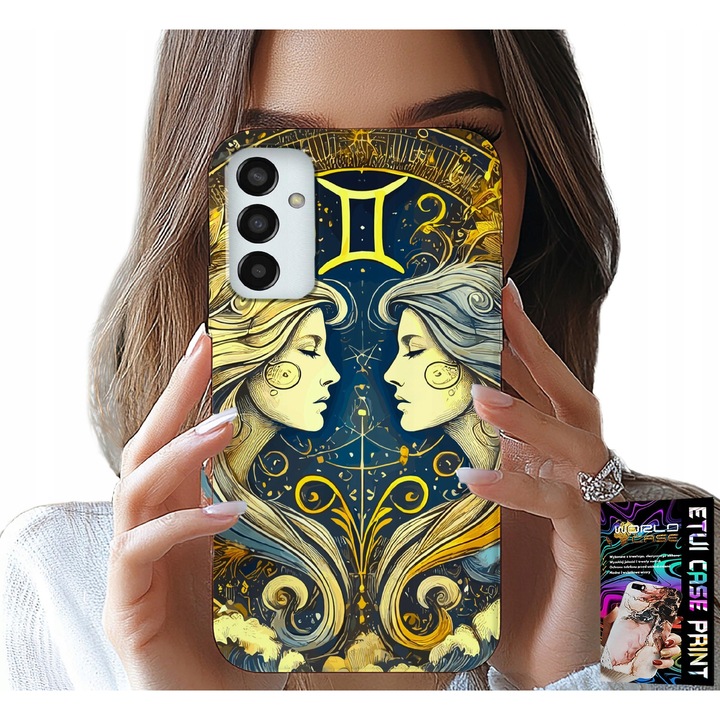 Tok Samsung Galaxy M23 telefonhoz, World Case, iker, szilikon, színes nyomtatás