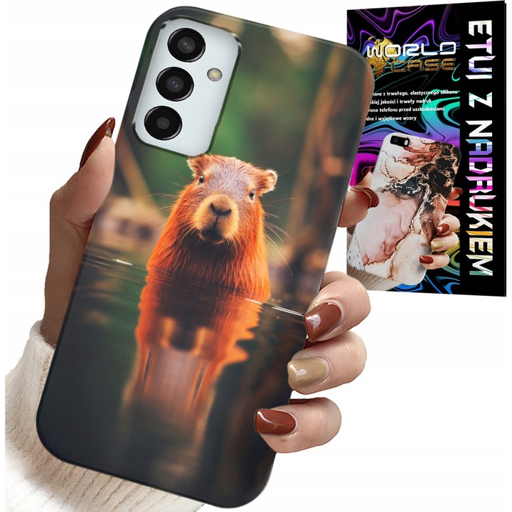 Telefontok, World Case, Samsung Galaxy M13 4G, szilikon, többszínű