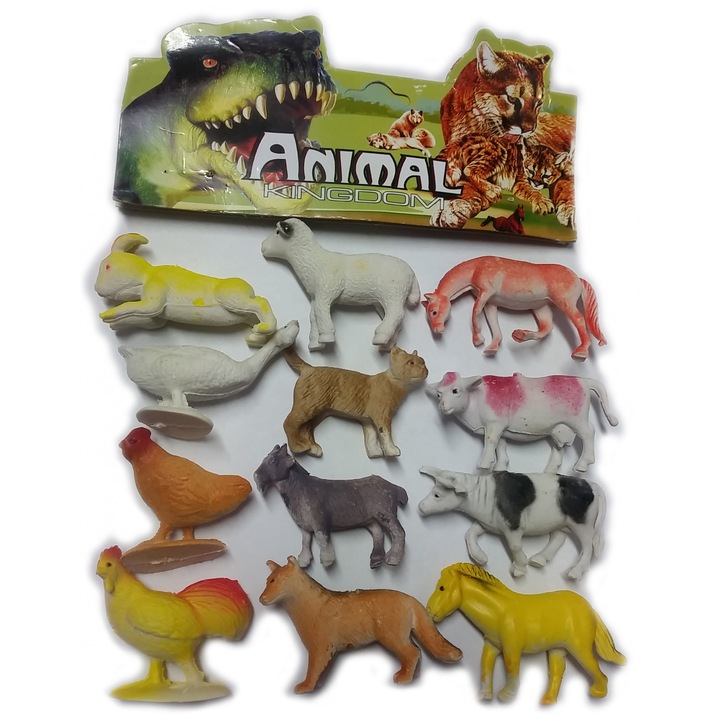 Комплект мини животни Ферма Kristaltoys