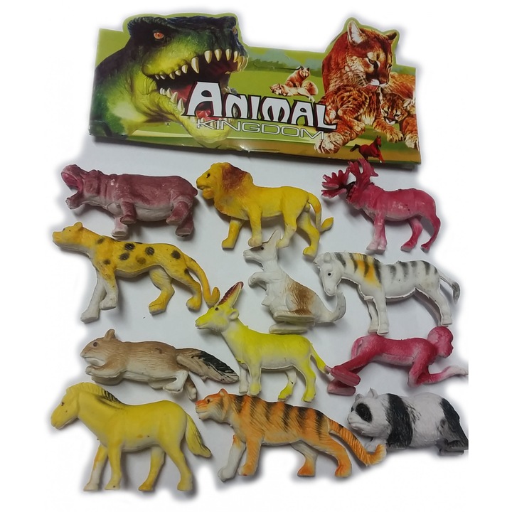 Комплект мини животни Диви Kristaltoys