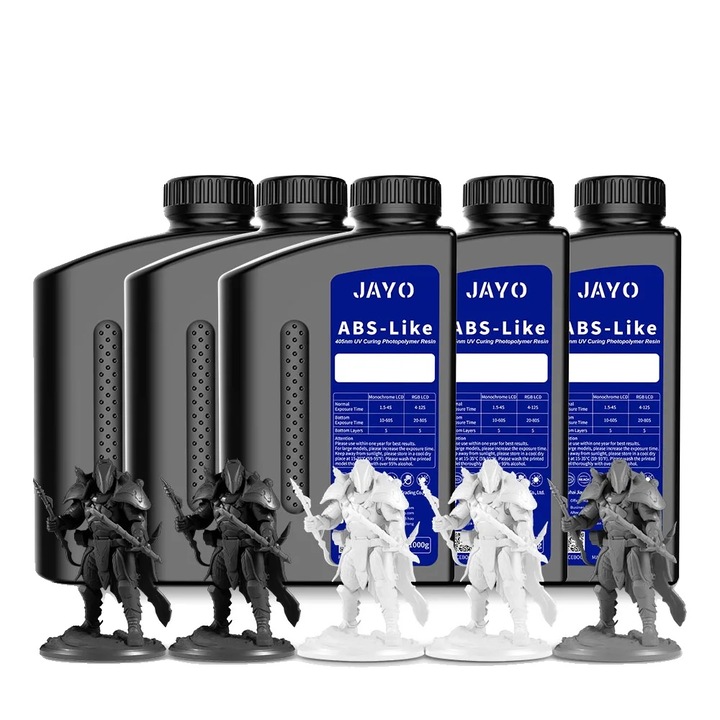 Rasina 3D ABS-Like 2BK-2WT-DG, nagy pontosság, alacsony zsugorodás, 250x120x120mm