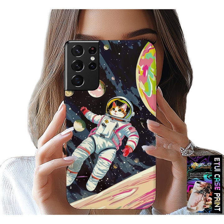 TOK SAMSUNG GALAXY S21 Ultra - KÖVÉR ŰRHÖS KOSZMOSZ TOK