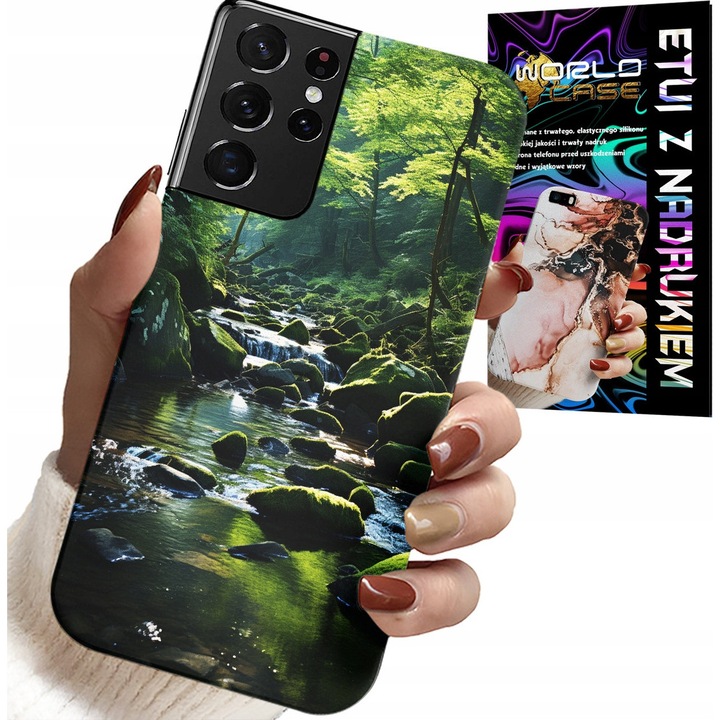 ETUI SAMSUNG GALAXY S21 Ultra - LÉZERFOLYÓ ÖZVEGYEK