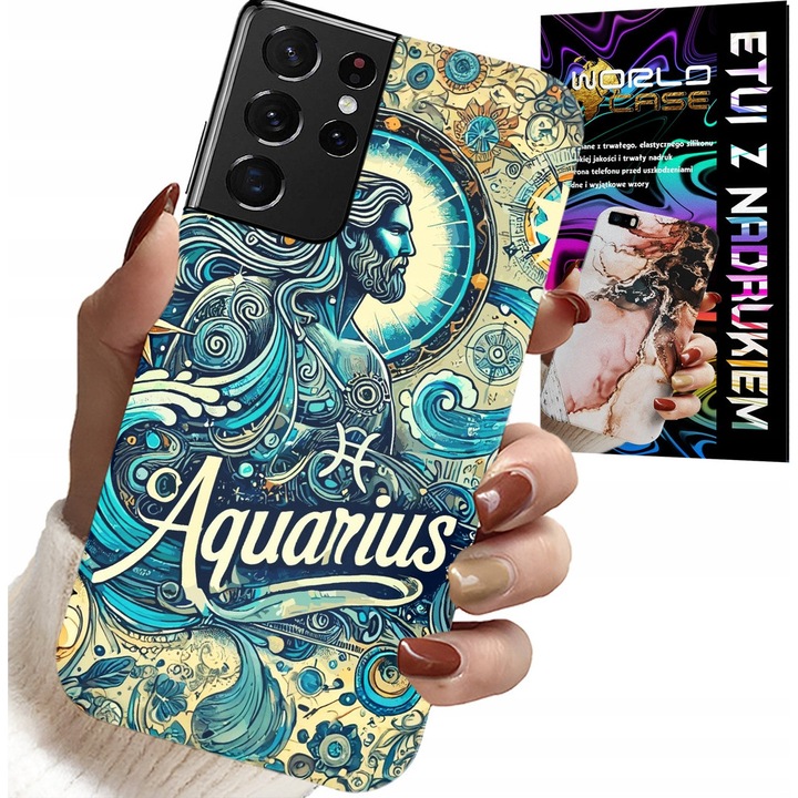 TOK SAMSUNG GALAXY S21 Ultra - CSILLAGJEL, Vízöntő, CSILLAGÁSZATI FOLTOK