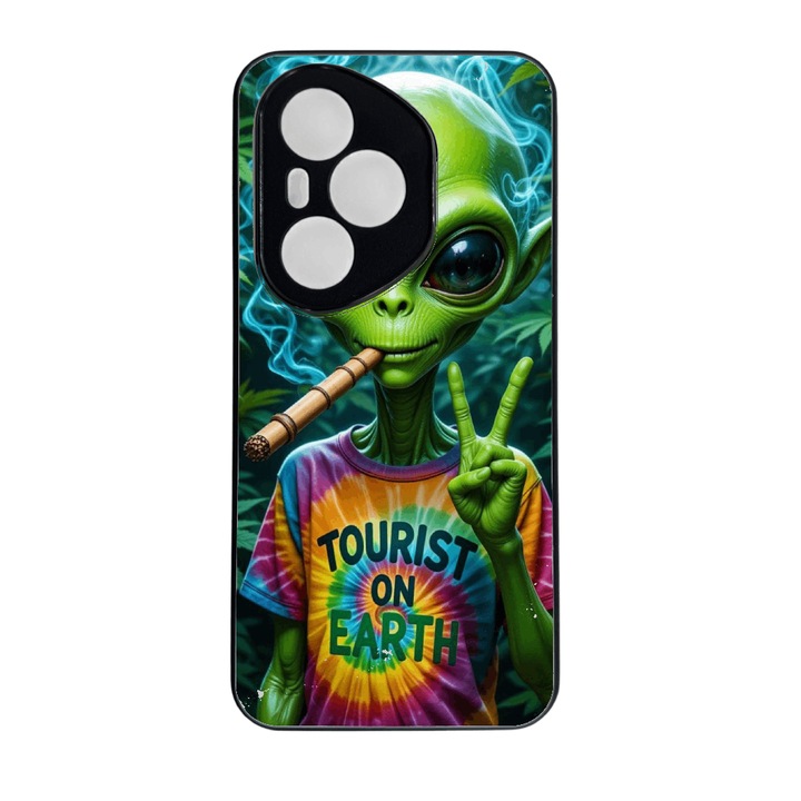 Калъф Soft TPU, съвместим с Honor 400 Pro, Alien Design