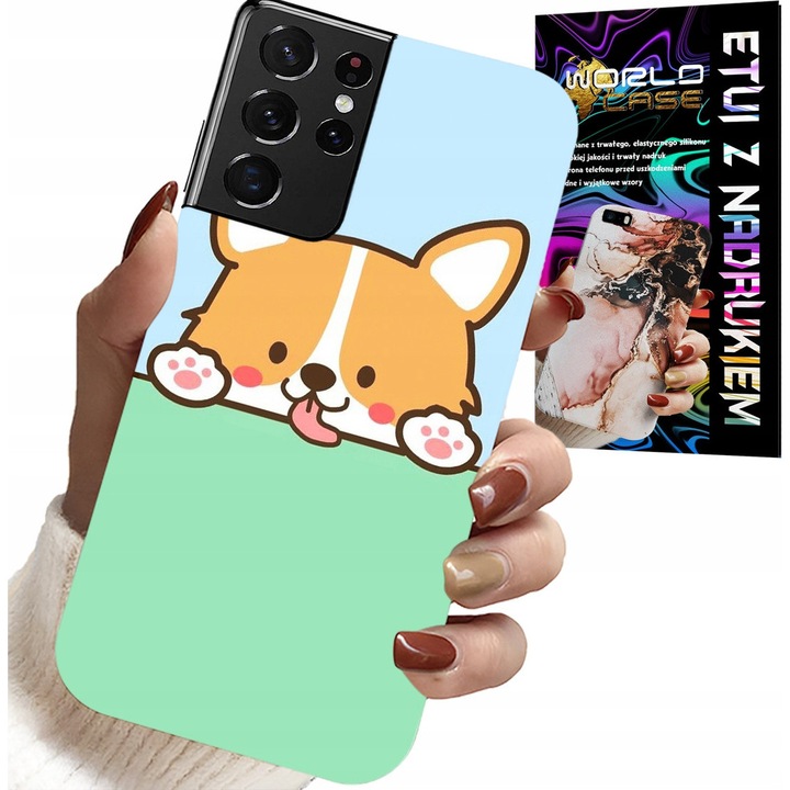 TOK SAMSUNG GALAXY S21 Ultra-hoz - SWEET DOG kollekciós tok