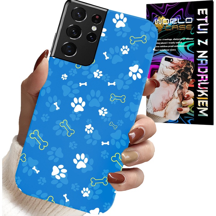 TOK SAMSUNG GALAXY S21 Ultra - KUTYA PATROL Mancs kutya minták gyerekeknek