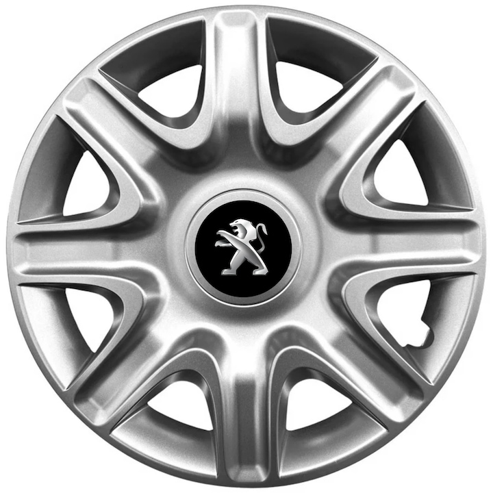 Set 4 Capace Roti 15 inchi (r15) Model 332, Compatibile Cu Peugeot