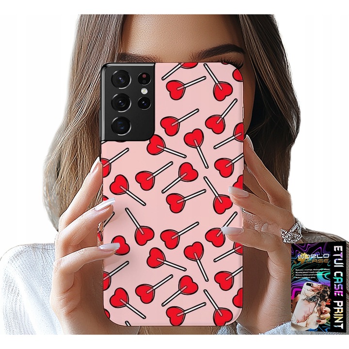 ETUI SAMSUNG GALAXY S21 Ultra - NŐI, DIVATOS NYALÓKÁK SZÍVEKBEN TOK