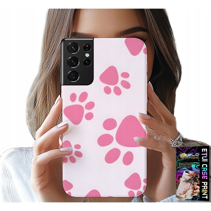 TOK SAMSUNG GALAXY S21 Ultra - DISZNÓ KUTYÁK, FENÉK, TOK BORÍTÁS