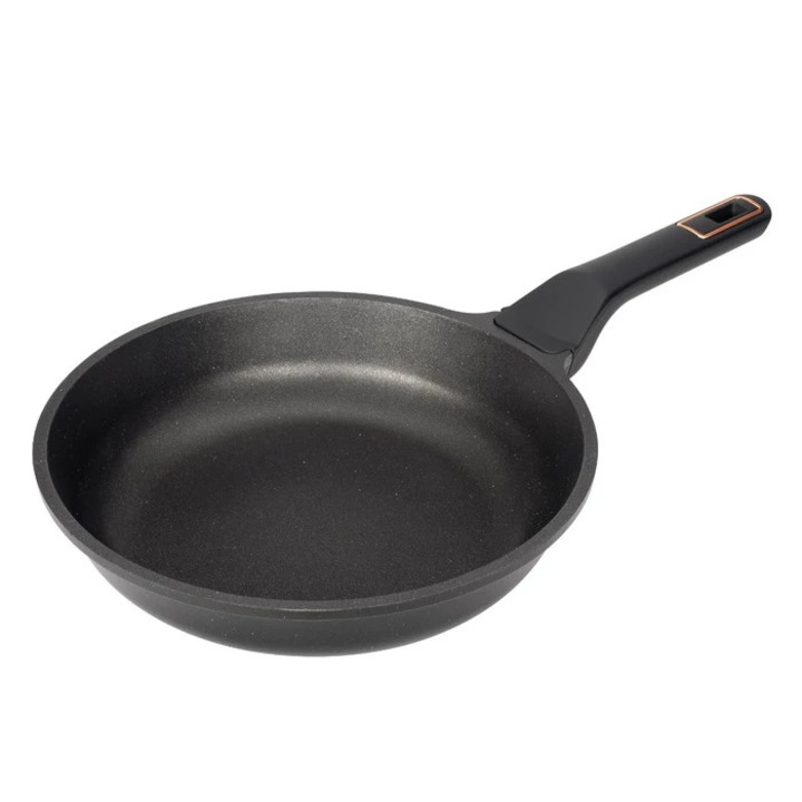 Tigaie Neoklein PH-FP28, aluminiu, negru, 28 cm, antiaderent
