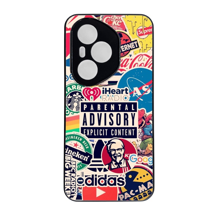 Калъф от мек TPU, съвместим с Honor 400 Pro, дизайн с анимационни герои