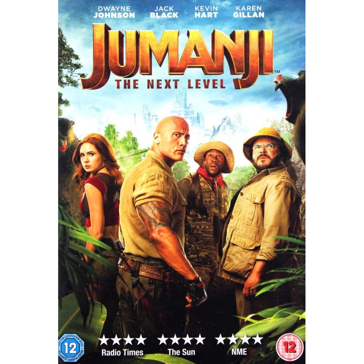 Jumanji: Nivelul Urmator [DVD]