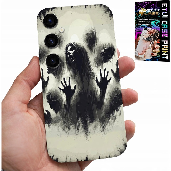 Carcasă pentru telefon, World Case, The Walking Dead, imprimare permanentă, silicon, pentru Samsung Galaxy A55 5G