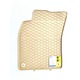 Set patru covorase din cauciuc premium culoarea bej/crem compatibile cu Audi A6 C6 sedan/kombi 2006-2012