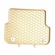 Set patru covorase din cauciuc premium culoarea bej/crem compatibile cu Audi A6 C6 sedan/kombi 2006-2012