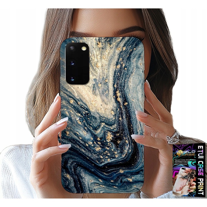 Husa pentru Samsung Galaxy S20, World Case, silicon, imprimeu elegant