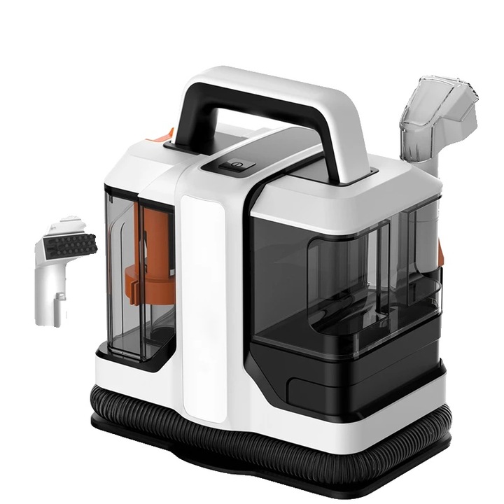 Aspirator portabil pentru covoare, 750W, putere de aspiratie 15KPa, design compact, 5.5m cablu
