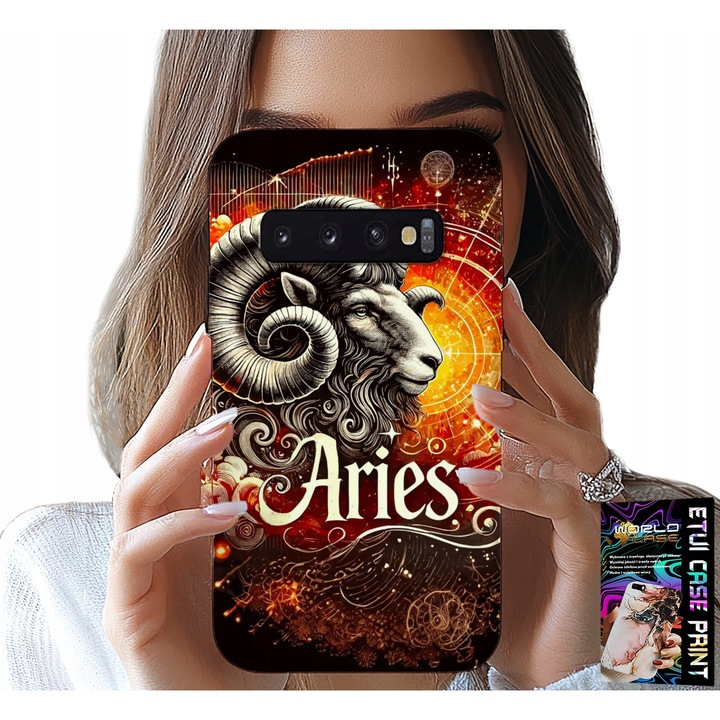 Huzat Samsung Galaxy S10-hez, World Case, Bak, 0,2 mm, többszínű