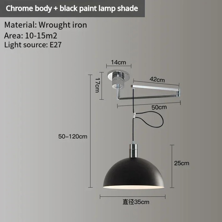 Lustra contemporana, tricolor, instalare usoara, E27, 5-10mp