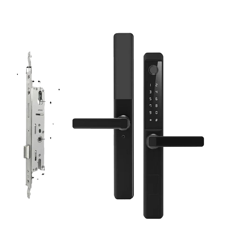 Yala inteligenta pentru usi glisante, acces prin amprenta, conectivitate Bluetooth, 2885 (22x330) multicolor