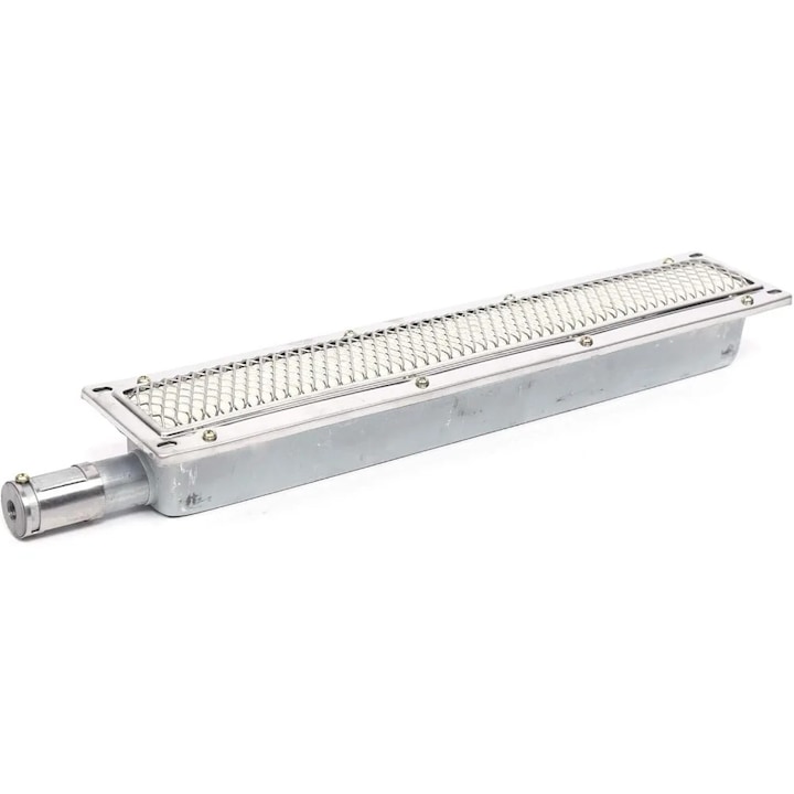 Arzator ceramic infrarosu, portabil, otel inox + fier, 41x8, 5x8cm, 0, 82kg