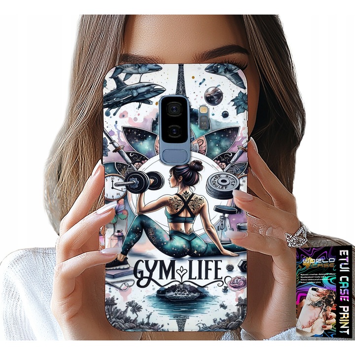 Telefontok, World Case, Samsung Galaxy S9 Plus, szilikon, színes nyomtatás, egyedi design