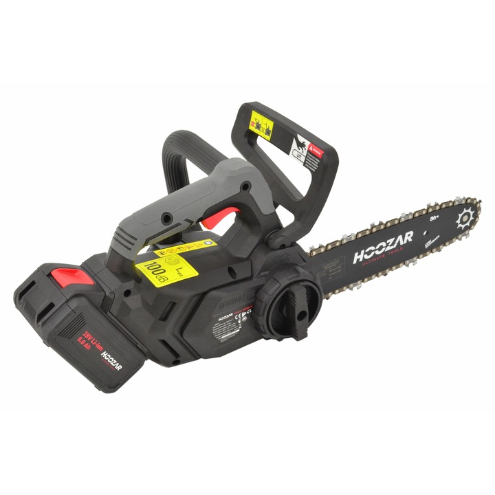 Drujba cu lant, 10", 18V, 5.0Ah, 6200 rpm, 4.3kg