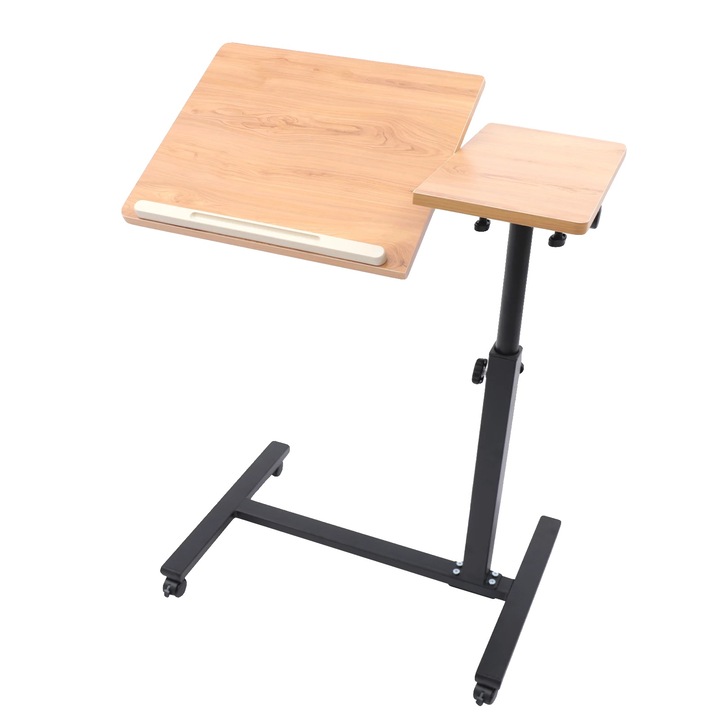 Stand pentru laptop, ajustabil, design ergonomic, mobilitate usoara, 22.83x35.43in