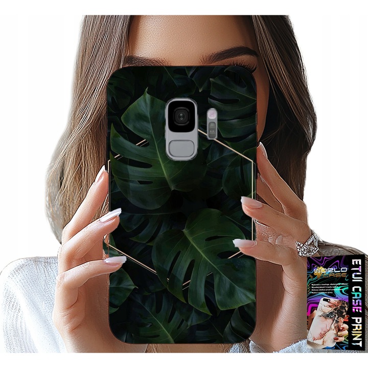 Tok Samsung Galaxy S9-hez, World Case, szilikon, személyre szabott design, többszínű