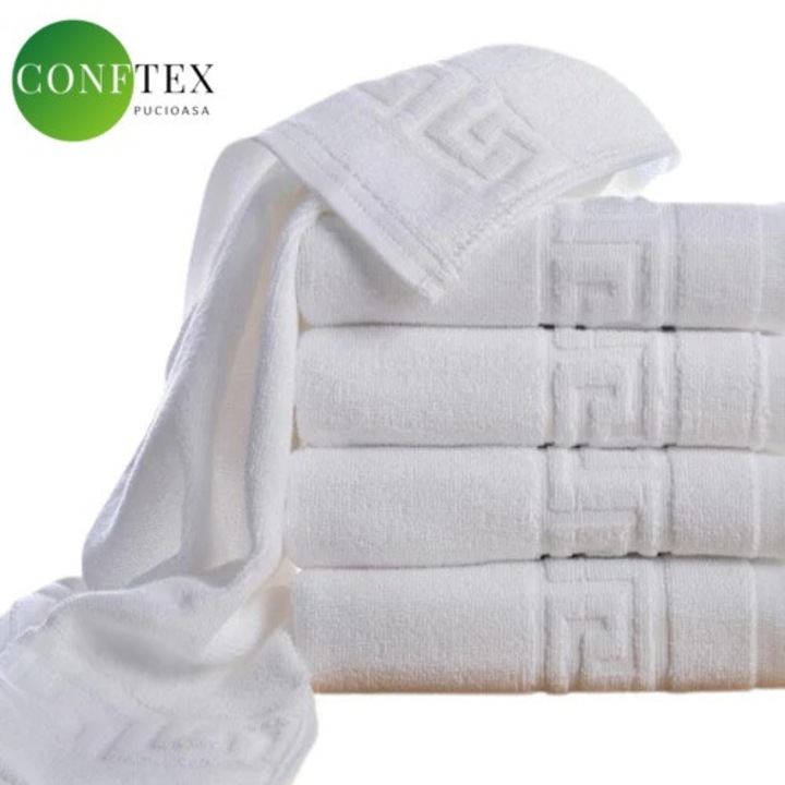 Prosop Greek border (50X90cm) - 500g/m2- alb