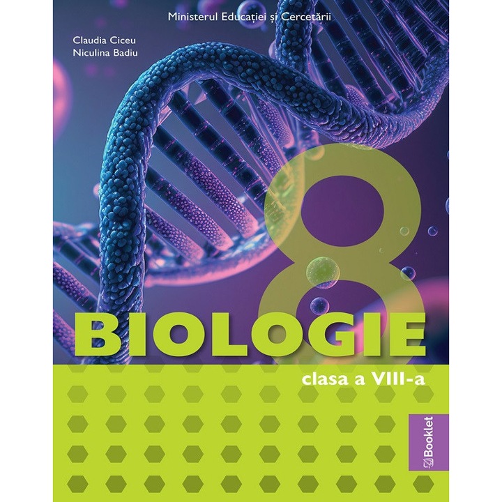 Biologie, Clasa 8, Booklet, Claudia Ciceu, Niculina Badiu
