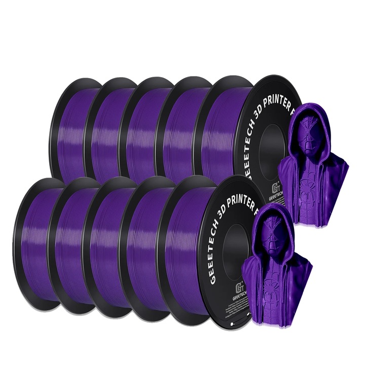 Filament PLA pentru imprimanta 3D, violet, 1.75mm, 1kg