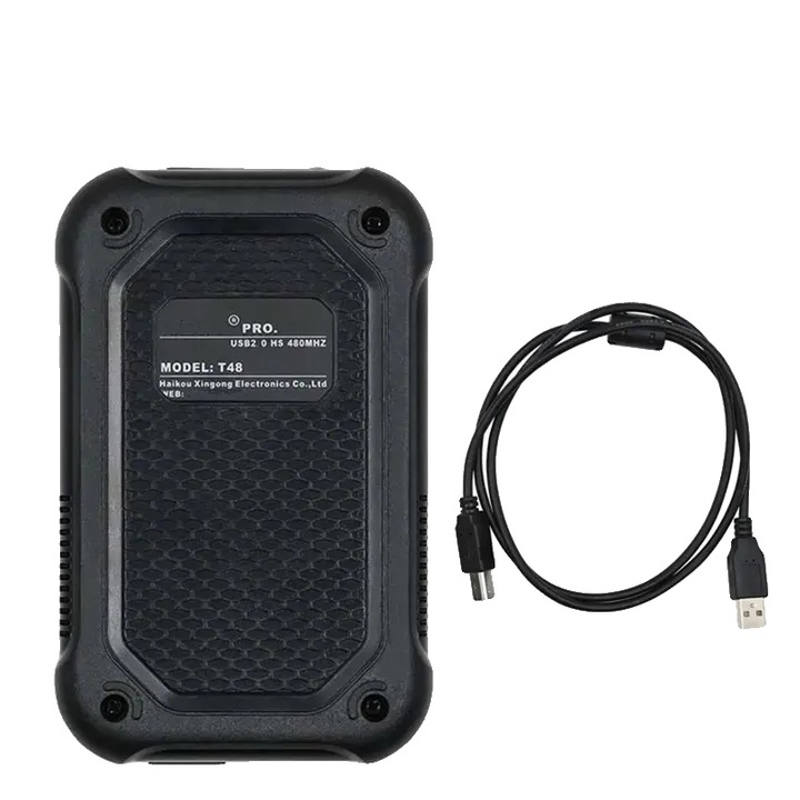 Programator T48 Basic Version, suporta peste 34000 IC-uri, viteza mare de programare, interfata USB, dimensiuni standard