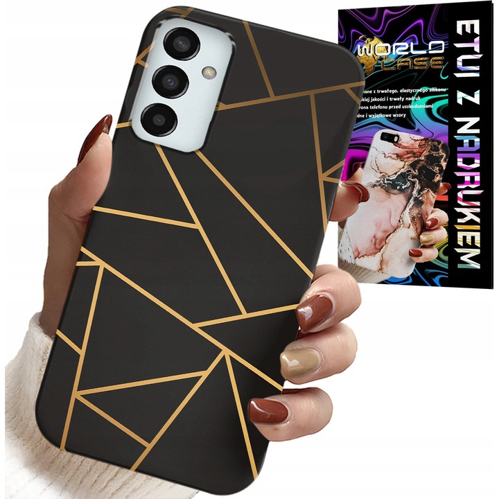 Tok Samsung Galaxy M23-hoz, World Case, szilikon, elegáns design, többszínű