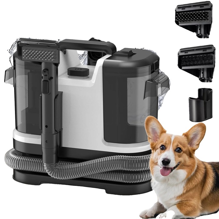 Преносима прахосмукачка, 500W, мощност на засмукване 12Kpa, за мокро и сухо почистване, 3.5кг