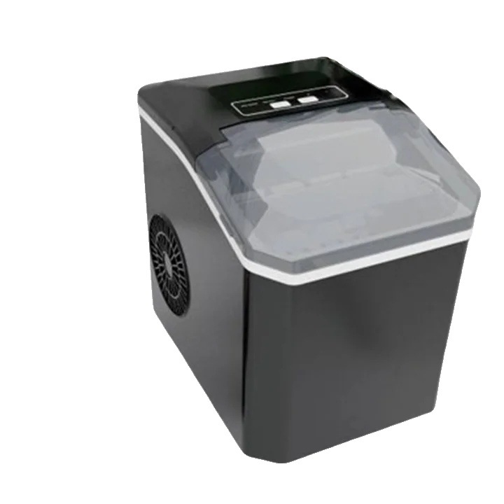 Masina de gheata, productie rapida, design prietenos, neagra, 0.6 KG