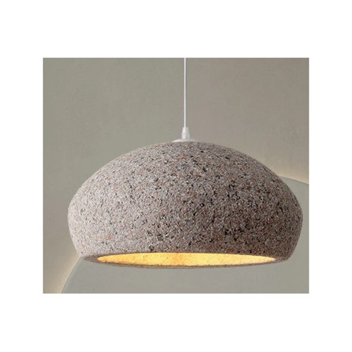 Lustra moderna, iluminare LED, 1 sursa de lumina, gri, 90-260V