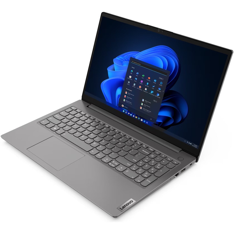 Laptop Lenovo V15 G4 ABP cu procesor AMD Ryzen™ 7 7730U pana la 4.5GHz, 8 nuclee, 15.6" Full HD, IPS, 24GB DDR4, 3 TB SSD, Video Integrated AMD Radeon™ Graphic, No OS, Business Black