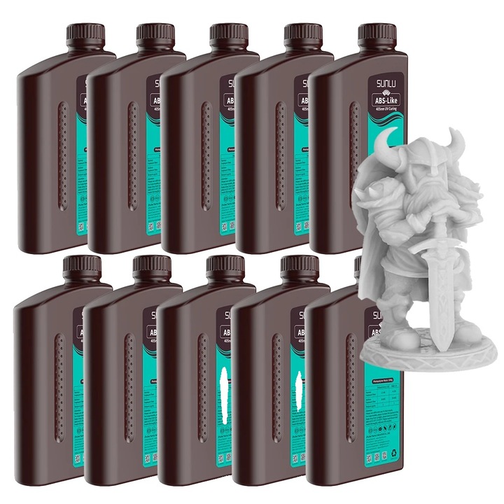 Rasina 3D, ABS-LIKE GY, nagy pontosságú részletek, 1KG, szagtalan