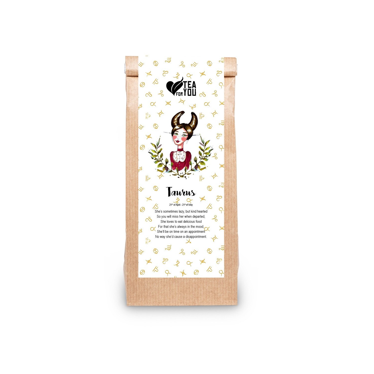 Ceai Taurus Tea For You ceai negru 100 g