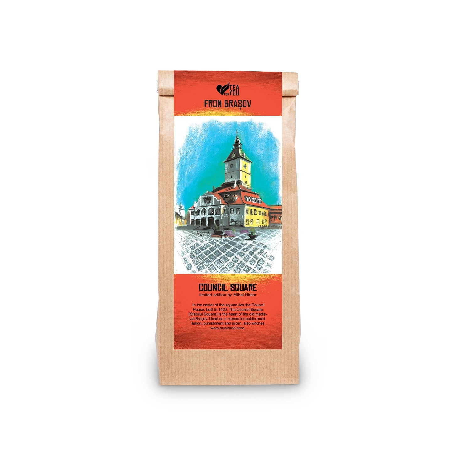 Ceai Council Square Tea For You infuzie de fructe 100 g