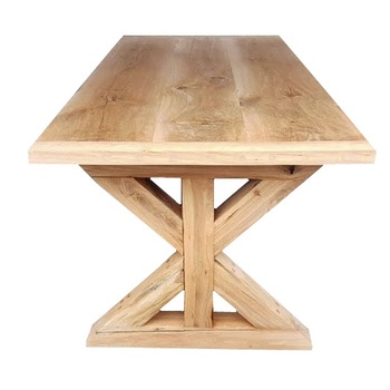 Masa din stejar, model Kama, 200x100x75 cm Masa din stejar, model Kama, 200x100x75 cm