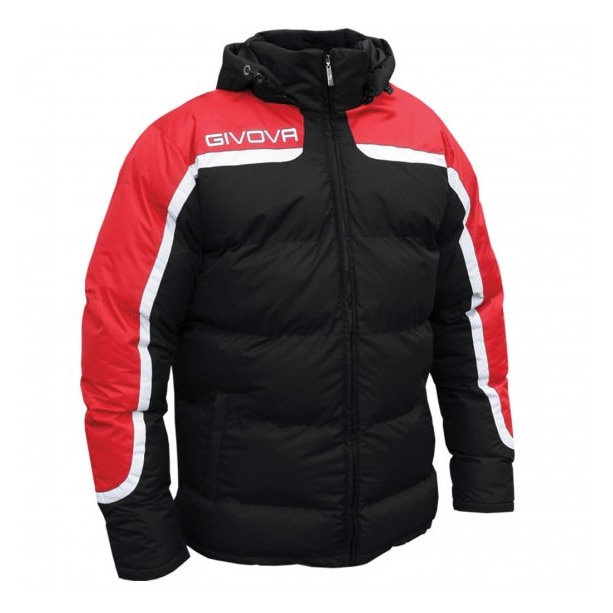 Geaca groasa givova antartide rosu/negru M INTL