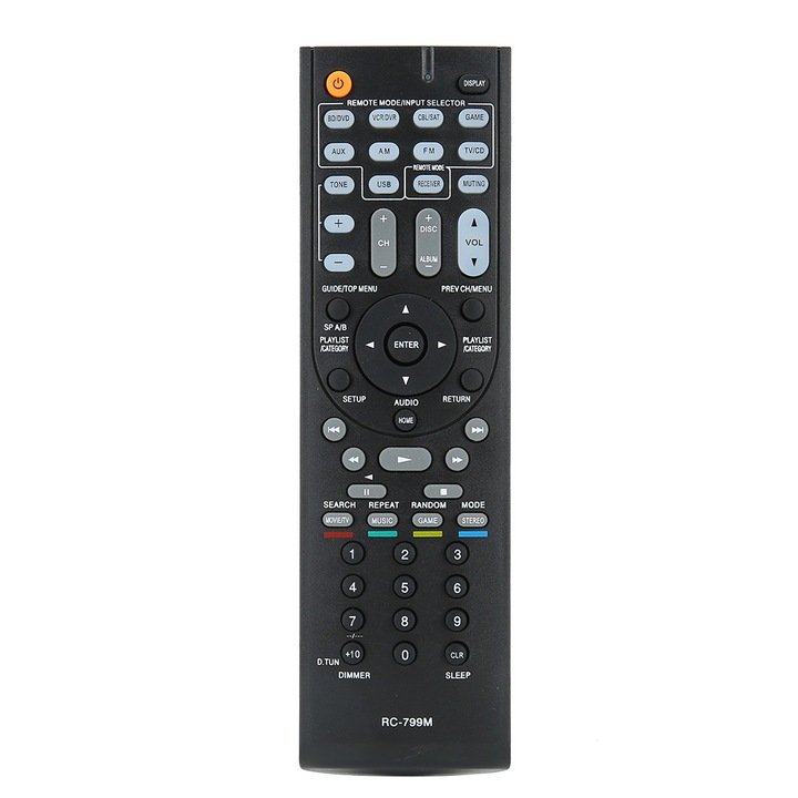Telecomanda de inlocuire Premium ABS, 10m, pentru Onkyo RC-799M