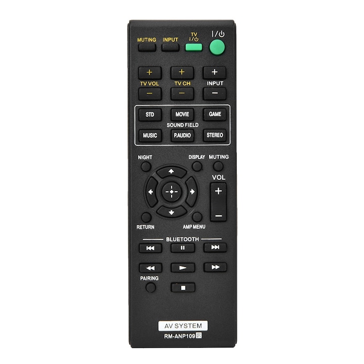 Telecomanda sistem AV Smart TV pentru RM-ANP109 pentru Ht CT260