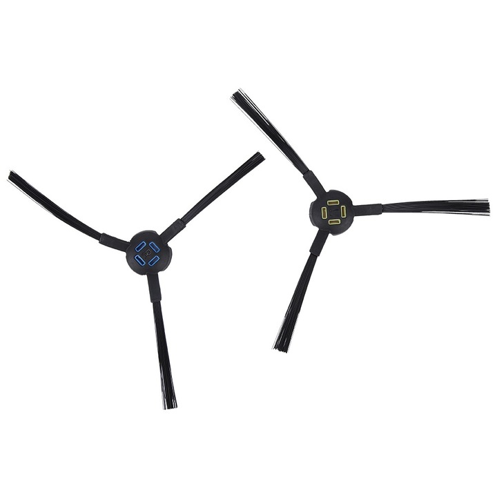 Set 2 perii laterale pentru aspirator robot Ilife A9 a7 v8S, ABS, compatibile, usor de instalat